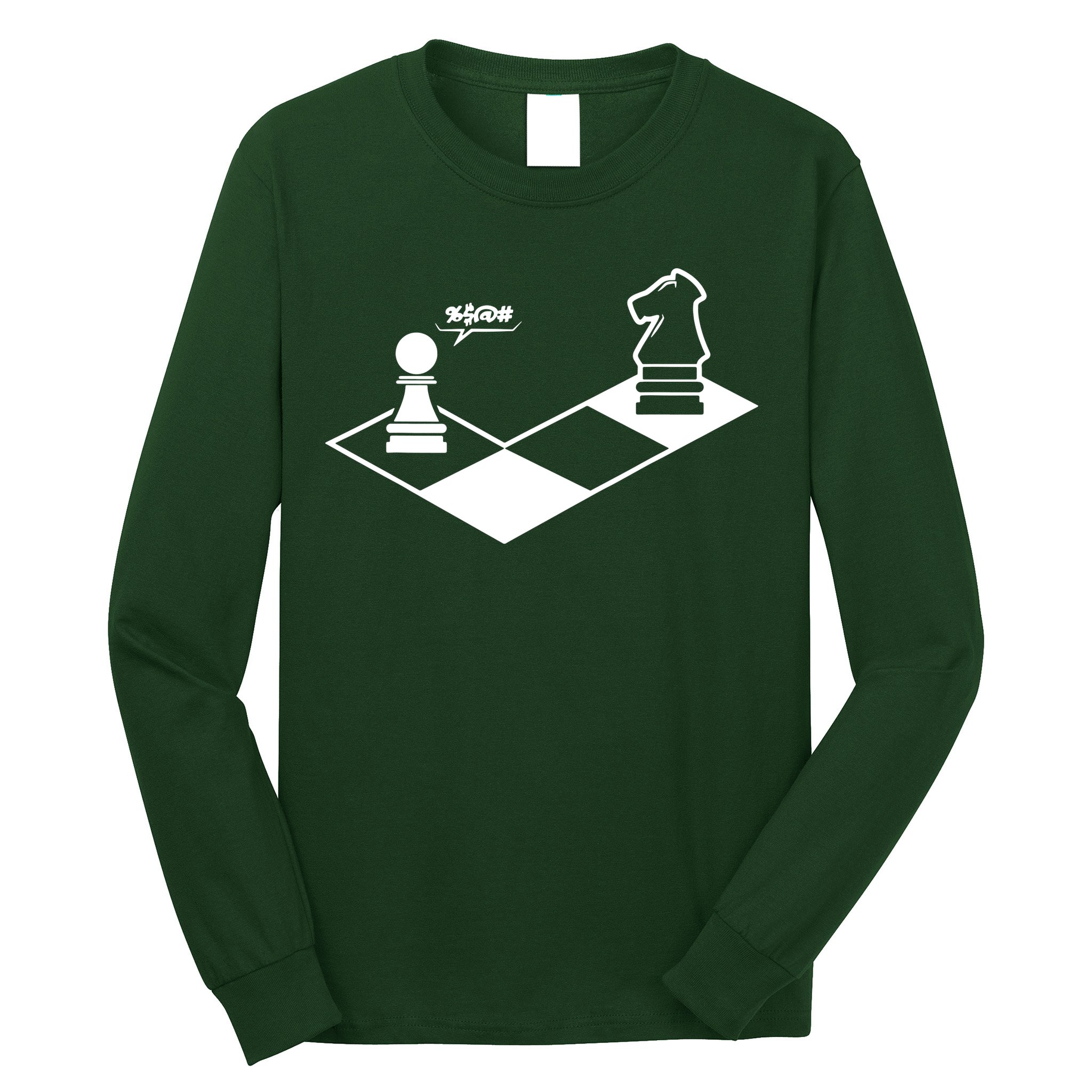 Retro Chess Long Sleeve Shirt