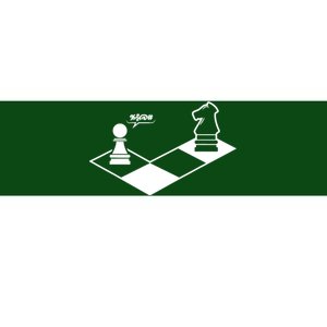 Retro Chess Bumper Sticker