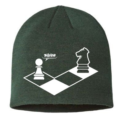 Retro Chess Sustainable Beanie