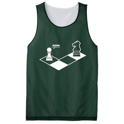 Retro Chess Mesh Reversible Basketball Jersey Tank
