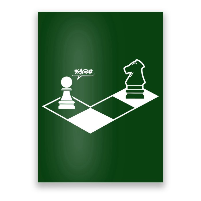 Retro Chess Poster