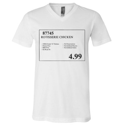 Rotisserie Chicken V-Neck T-Shirt