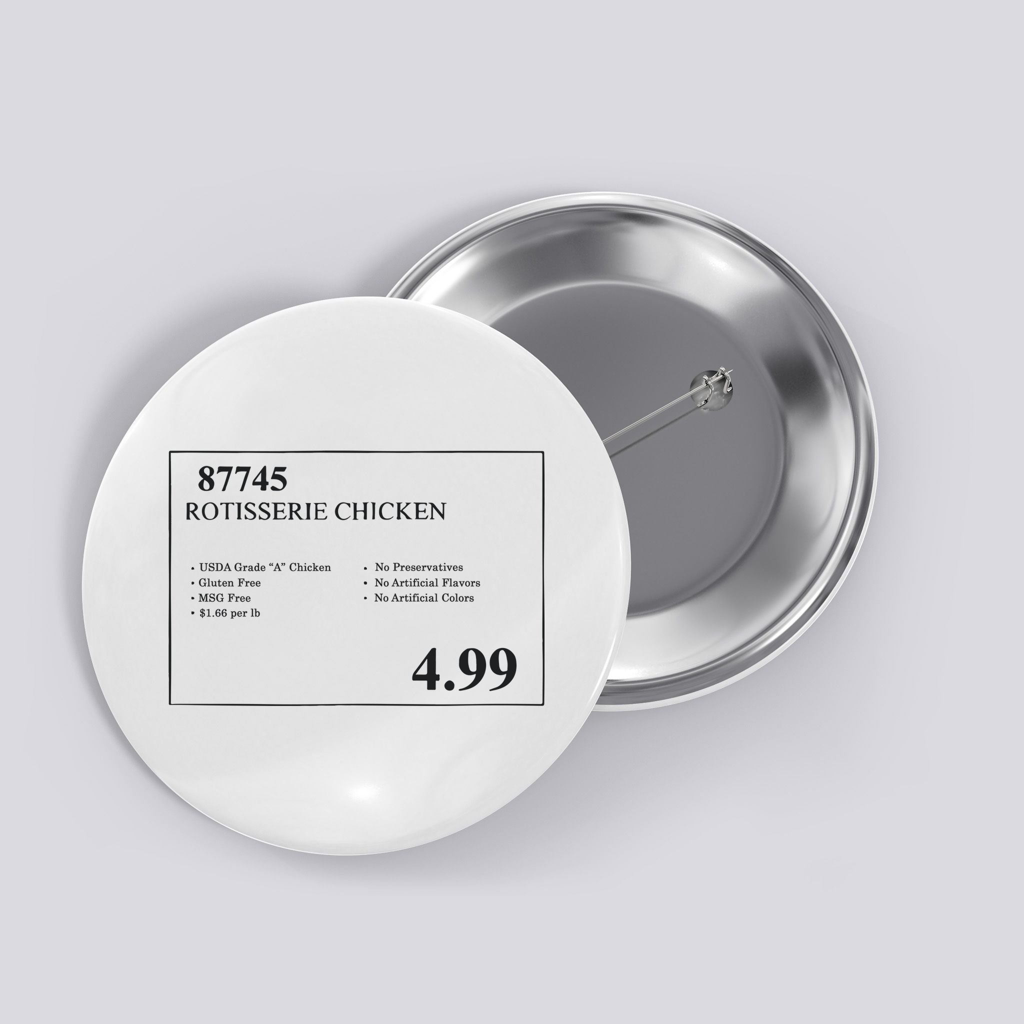 Rotisserie Chicken Button