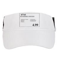 Rotisserie Chicken Adult Drive Performance Visor