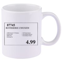 Rotisserie Chicken 11oz C Handle Ceramic Mug