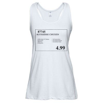 Rotisserie Chicken Ladies Essential Flowy Tank