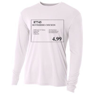 Rotisserie Chicken Cooling Performance Long Sleeve Crew