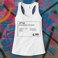 Rotisserie Chicken Womens Tank Top