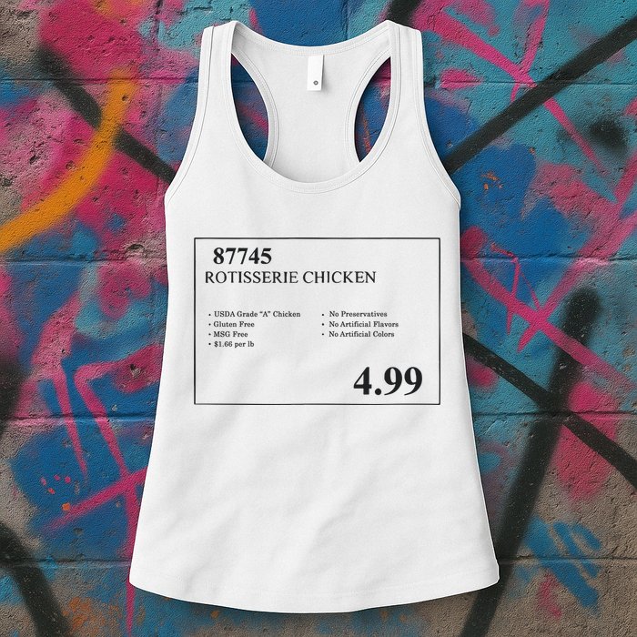 Rotisserie Chicken Womens Tank Top