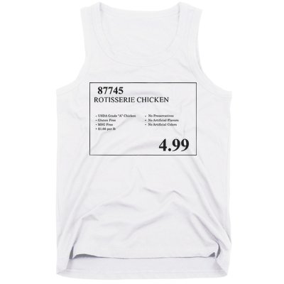 Rotisserie Chicken Tank Top