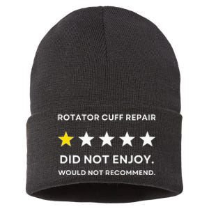 Rotator Cuff Repair Would Not Recommend Get Well Recovery Sustainable Knit Beanie