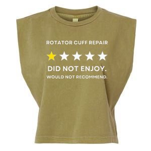 Rotator Cuff Repair Would Not Recommend Get Well Recovery Garment-Dyed Women's Muscle Tee