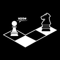 Retro Chess Drawstring Bag
