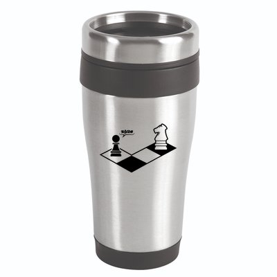 Retro Chess 16oz Travel Tumbler