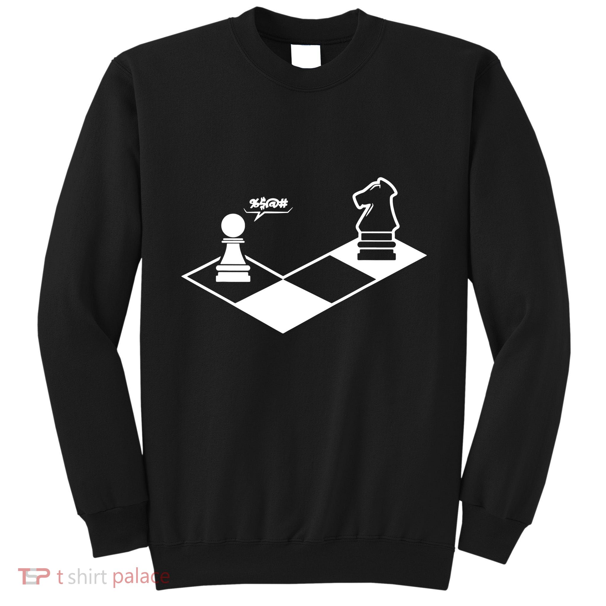 Retro Chess Tall Sweatshirt
