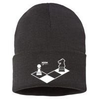 Retro Chess Sustainable Knit Beanie
