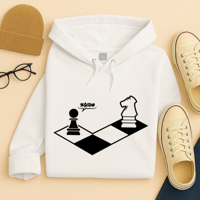 Retro Chess Hoodie