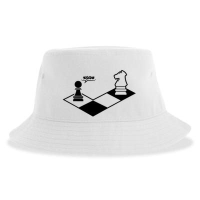 Retro Chess Sustainable Bucket Hat
