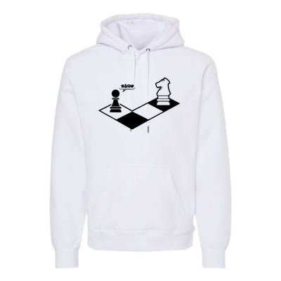 Retro Chess Premium Hoodie