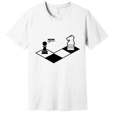 Retro Chess Premium T-Shirt