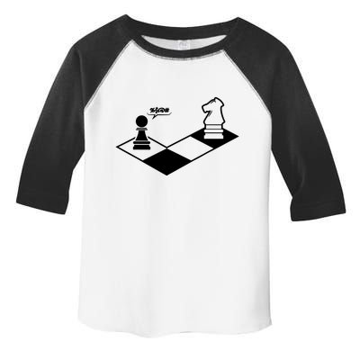 Retro Chess Toddler Fine Jersey T-Shirt
