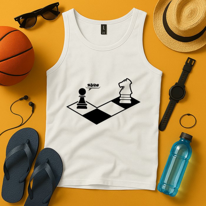 Retro Chess Tank Top