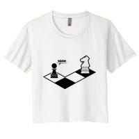 Retro Chess Crop Top