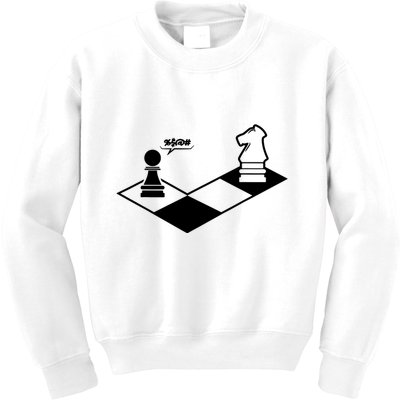 Retro Chess Kids Sweatshirt