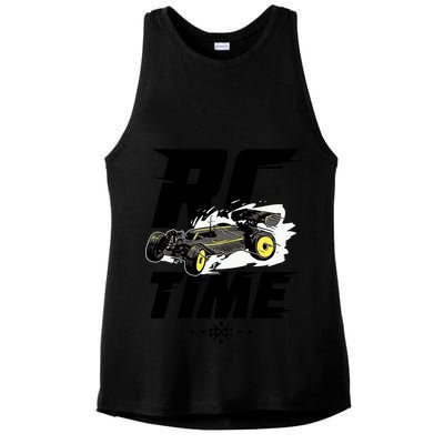RC Car Racing Gift For An RC Racer Ladies PosiCharge Tri-Blend Wicking Tank
