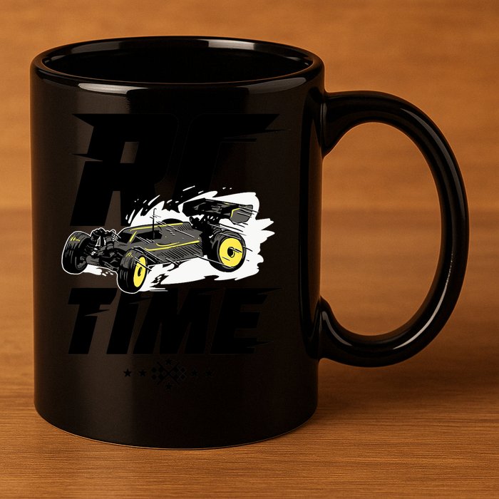 RC Car Racing Gift For An RC Racer 11oz C Handle Ceramic Mug