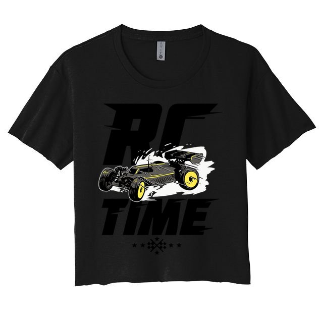 RC Car Racing Gift For An RC Racer Women's Crop Top Tee