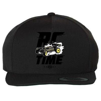 RC Car Racing Gift For An RC Racer Wool Snapback Cap