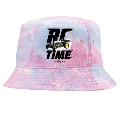 RC Car Racing Gift For An RC Racer Tie-Dyed Bucket Hat