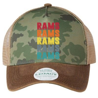 Rams Colorful Legacy Tie Dye Trucker Hat
