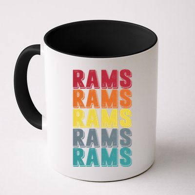 Rams Colorful Mug