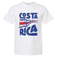 Retro Costa Rican Flag Tico Pride Vintage Garment-Dyed Heavyweight T-Shirt