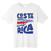 Retro Costa Rican Flag Tico Pride Vintage Tall Fusion ChromaSoft Performance T-Shirt