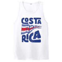 Retro Costa Rican Flag Tico Pride Vintage PosiCharge Competitor Tank