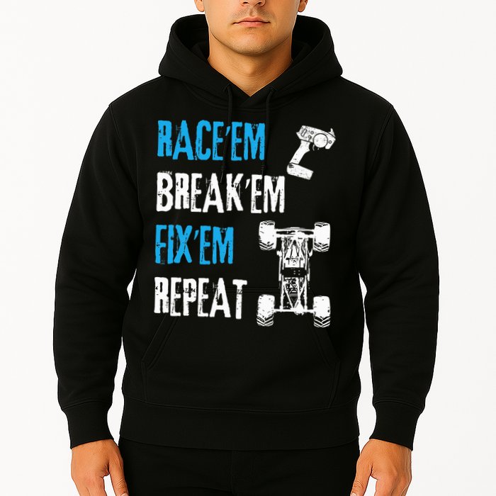 Rc Car Remote Control Racing Hoodie