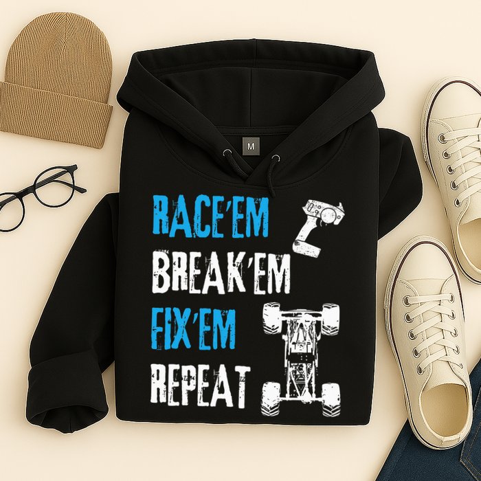 Rc Car Remote Control Racing Hoodie