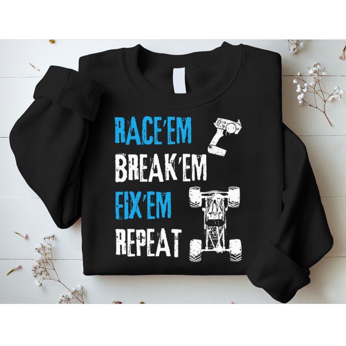 Rc Car Remote Control Racing Sweatshirt