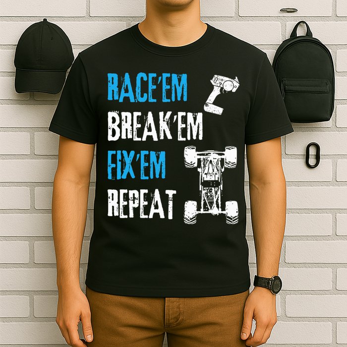 Rc Car Remote Control Racing T-Shirt