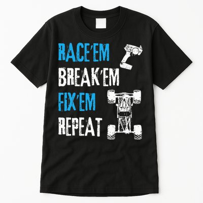 Rc Car Remote Control Racing Tall T-Shirt