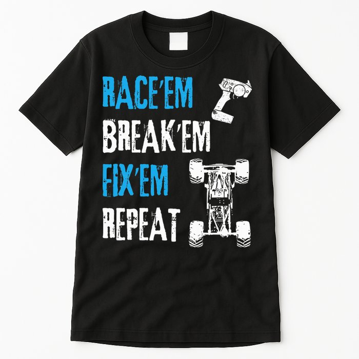 Rc Car Remote Control Racing Tall T-Shirt