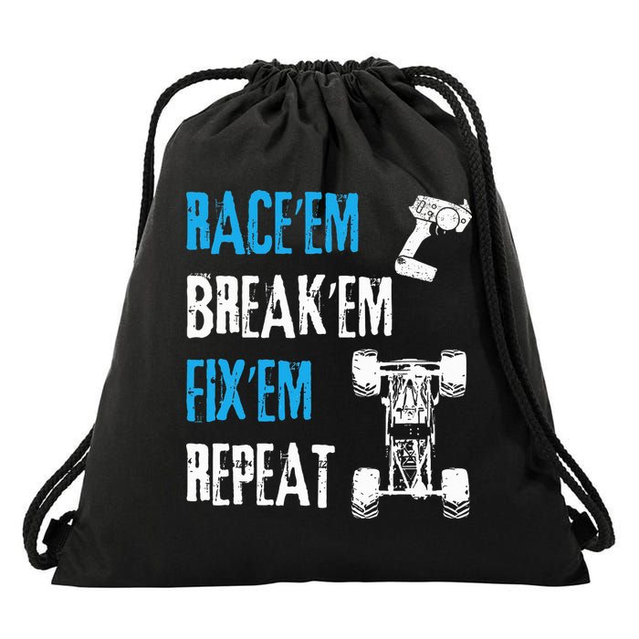 Rc Car Remote Control Racing Drawstring Bag
