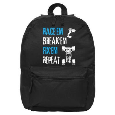 Rc Car Remote Control Racing 16 in Basic Backpack