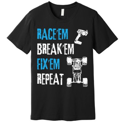 Rc Car Remote Control Racing Premium T-Shirt