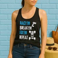 Rc Car Remote Control Racing Womens Tank Top