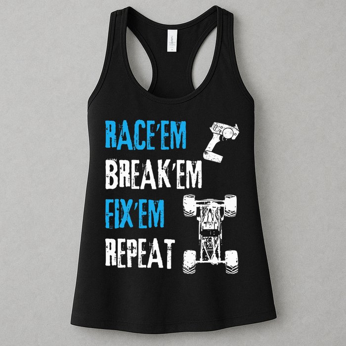 Rc Car Remote Control Racing Womens Tank Top