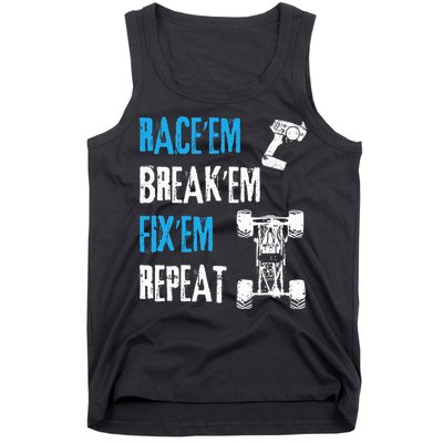 Rc Car Remote Control Racing Tank Top